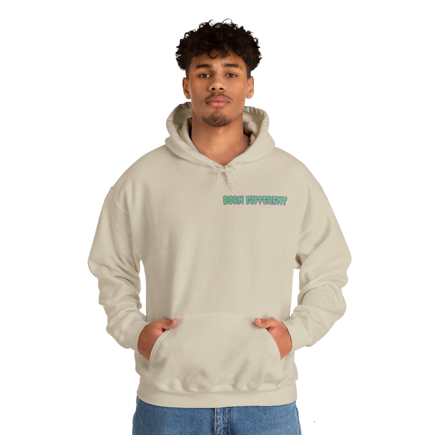 Born Different Logo Hoodie