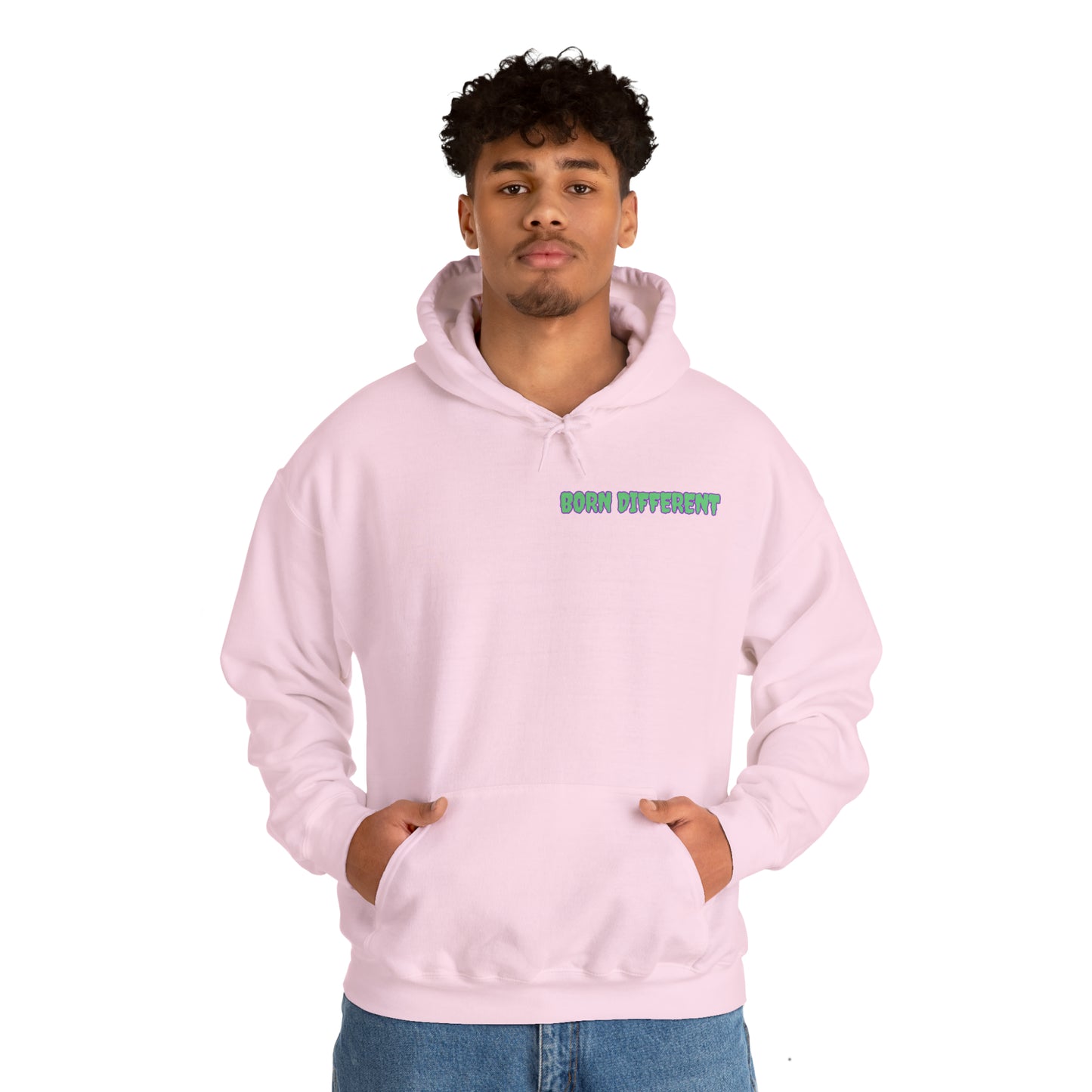 Born Different Logo Hoodie