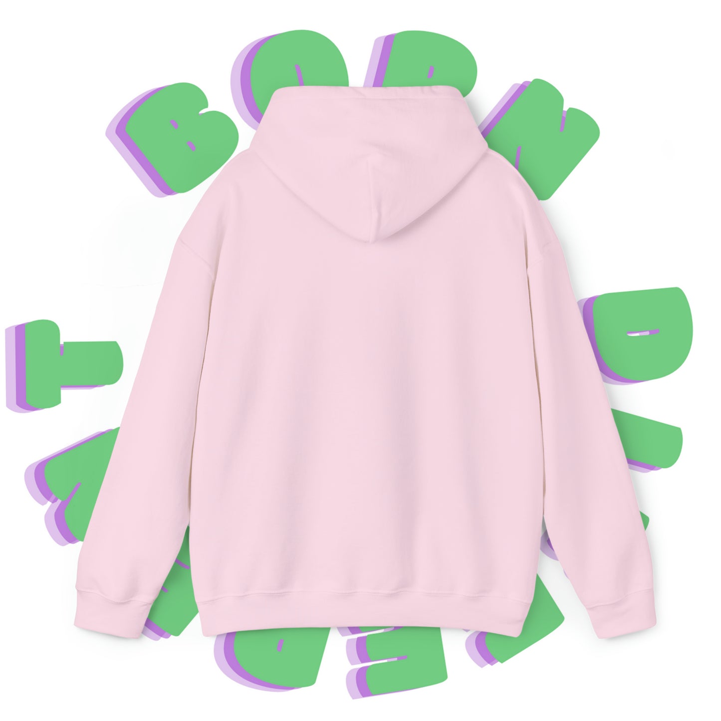 Pink Print Orbit Hoodie