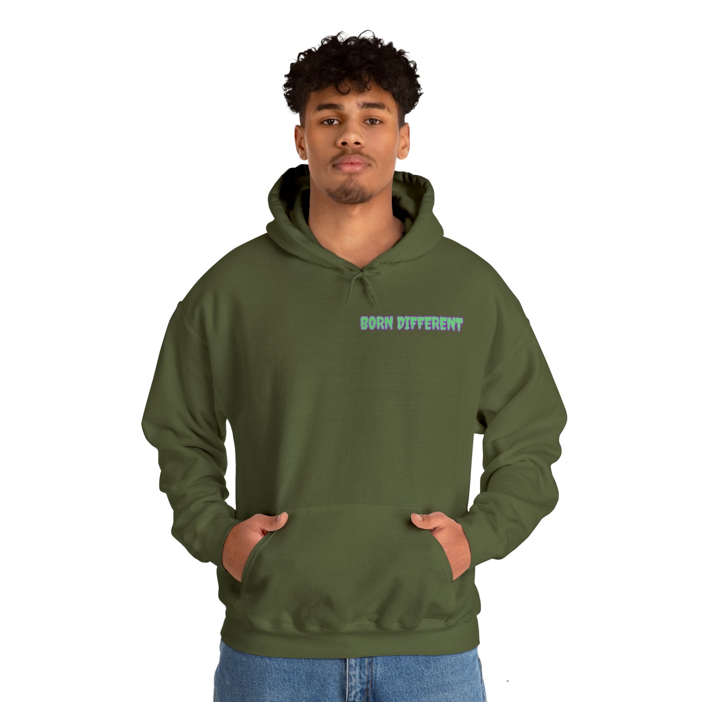 Born Different Logo Hoodie