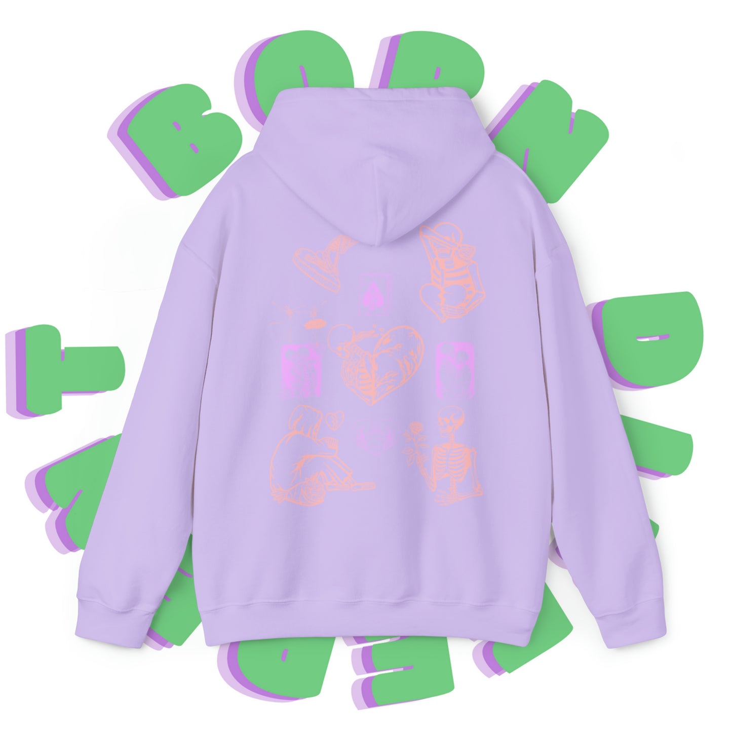 Til Death Colour Hoodie