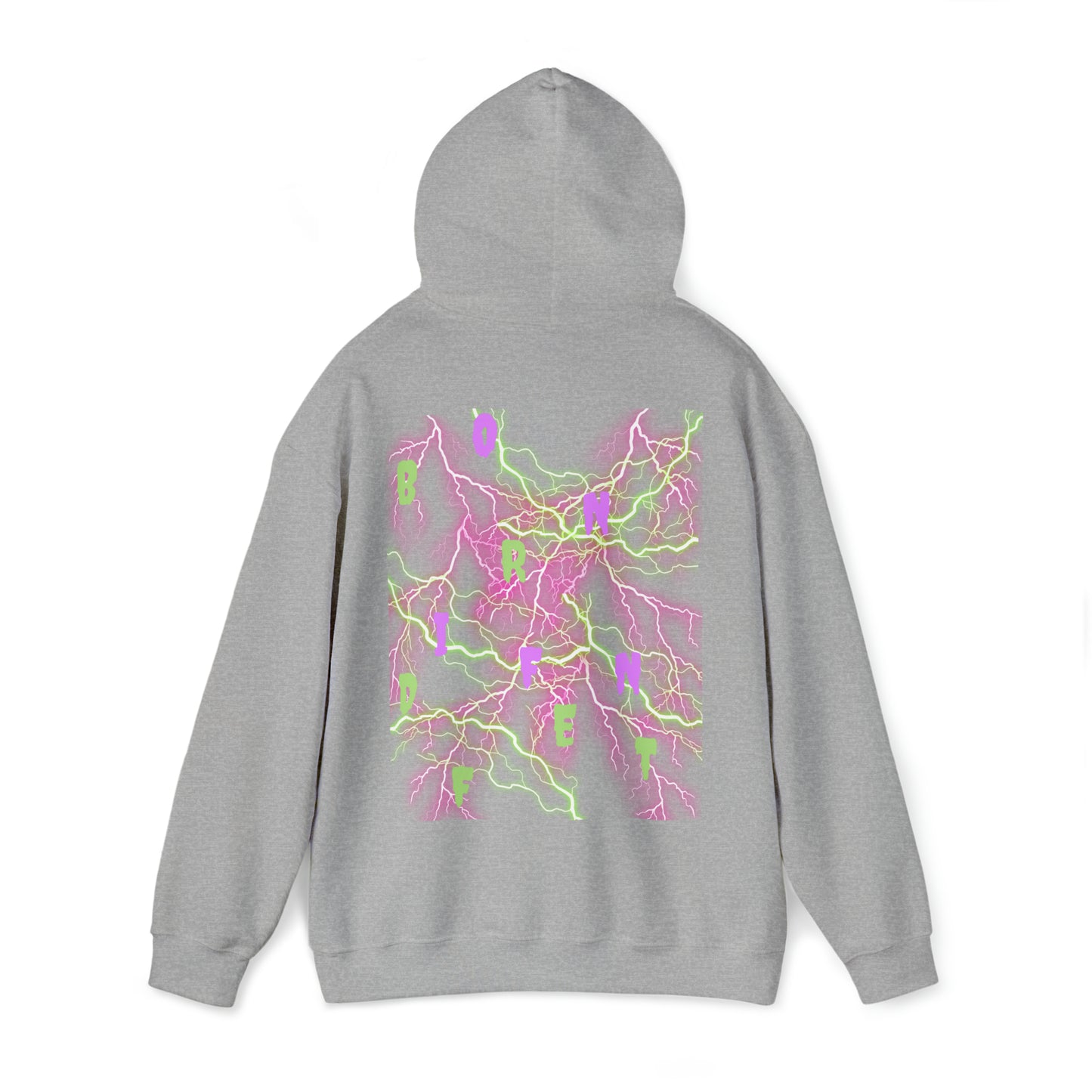 Lightning Print Hoodie (10 Colours)