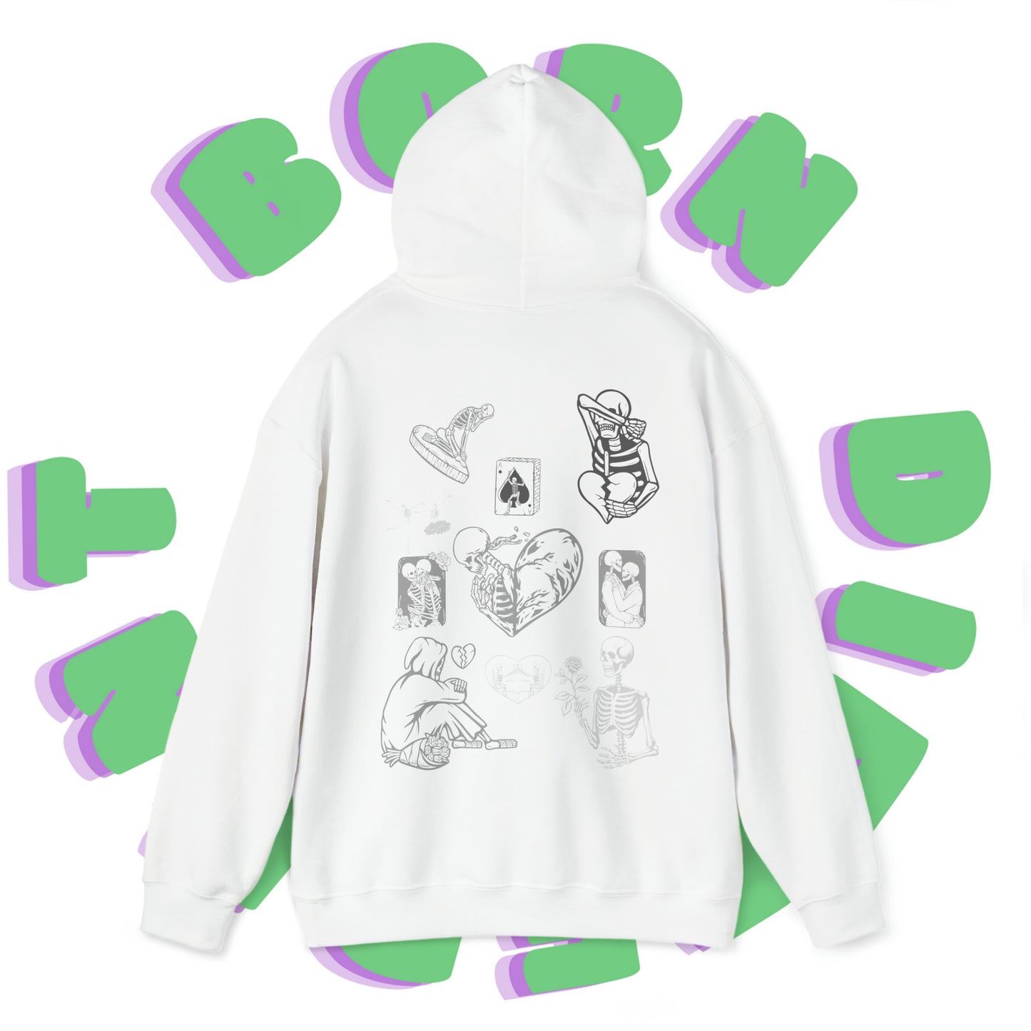 Til Death Mono Hoodie