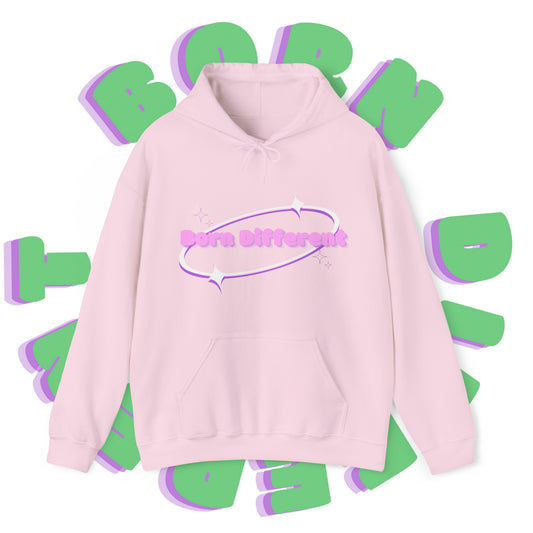 Pink Print Orbit Hoodie