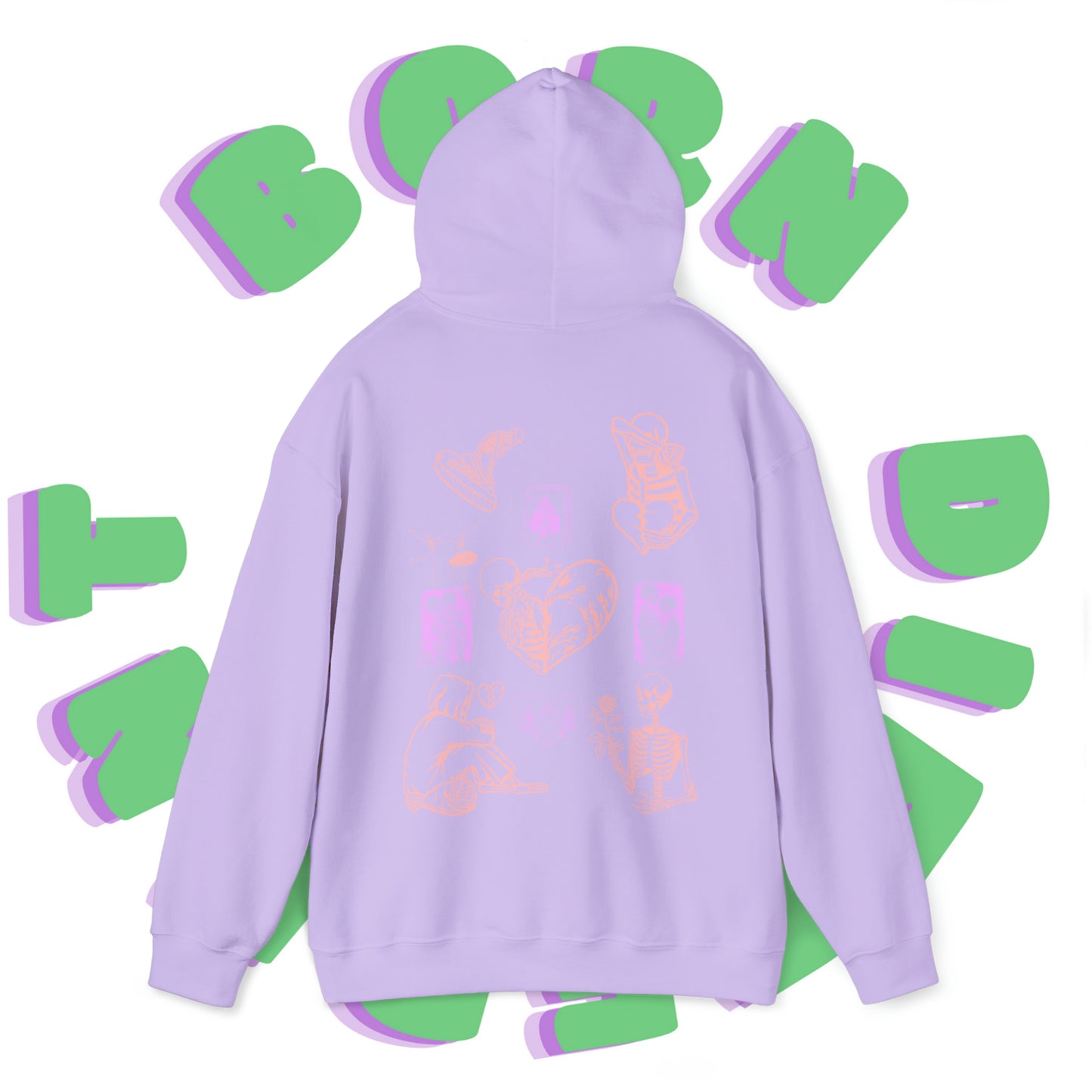 Til Death Colour Hoodie