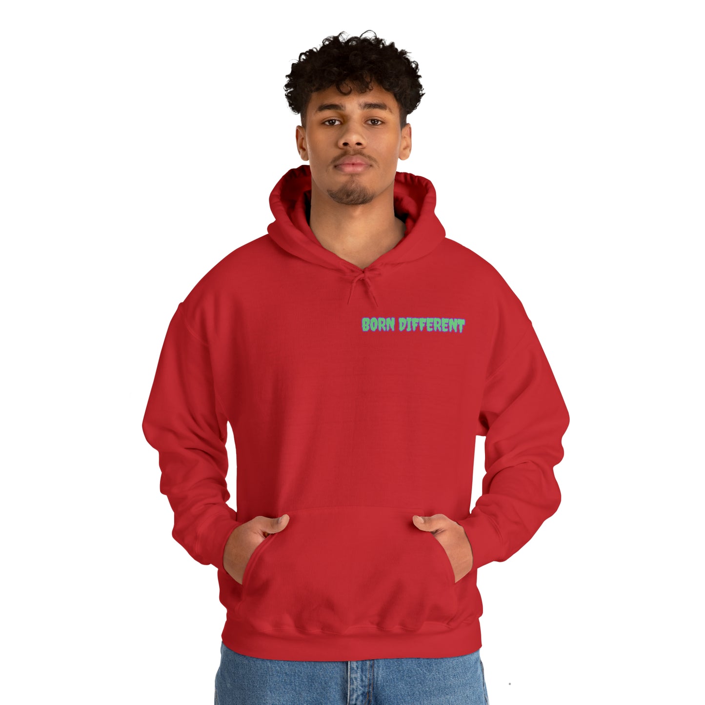 Born Different Logo Hoodie