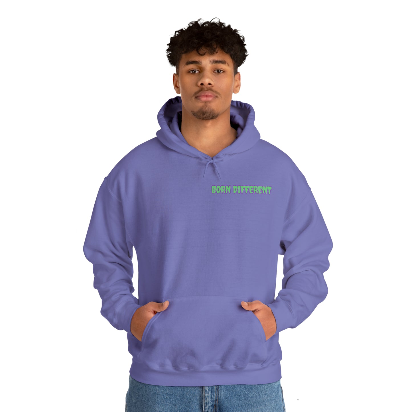 Born Different Logo Hoodie