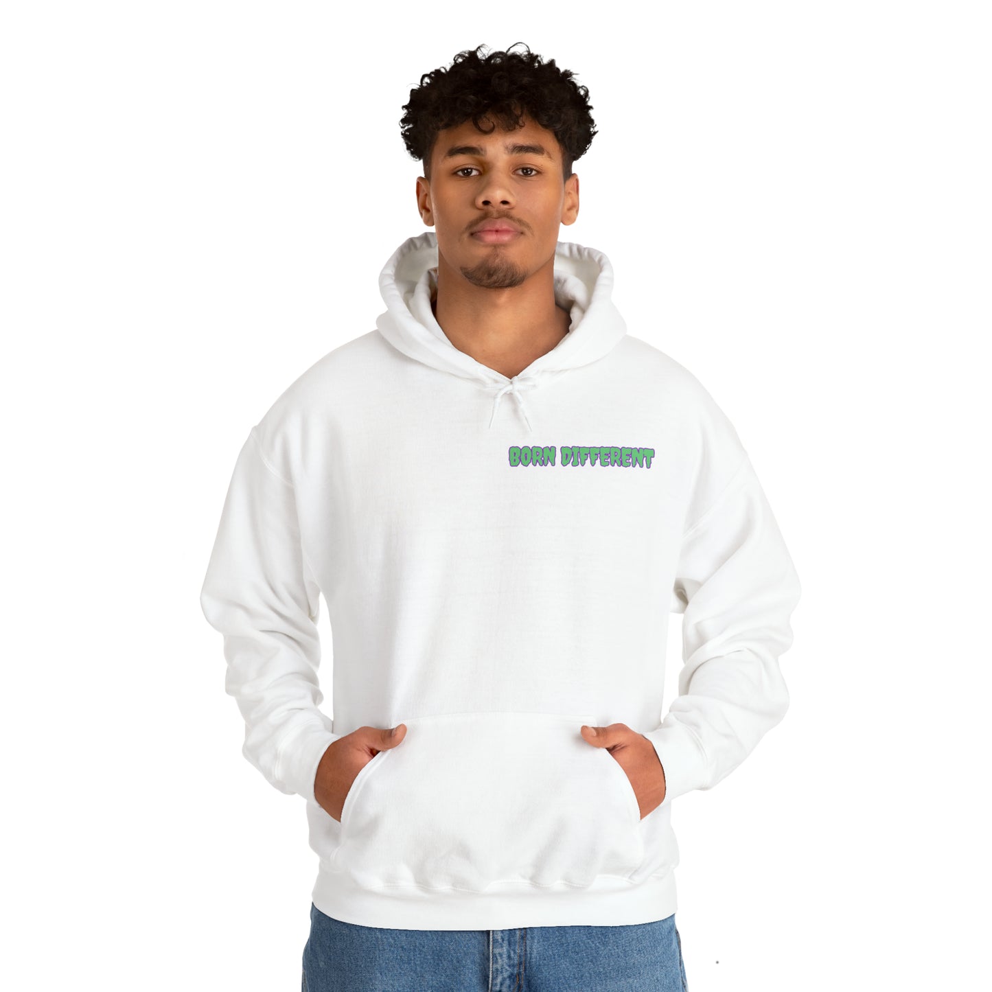 Born Different Logo Hoodie