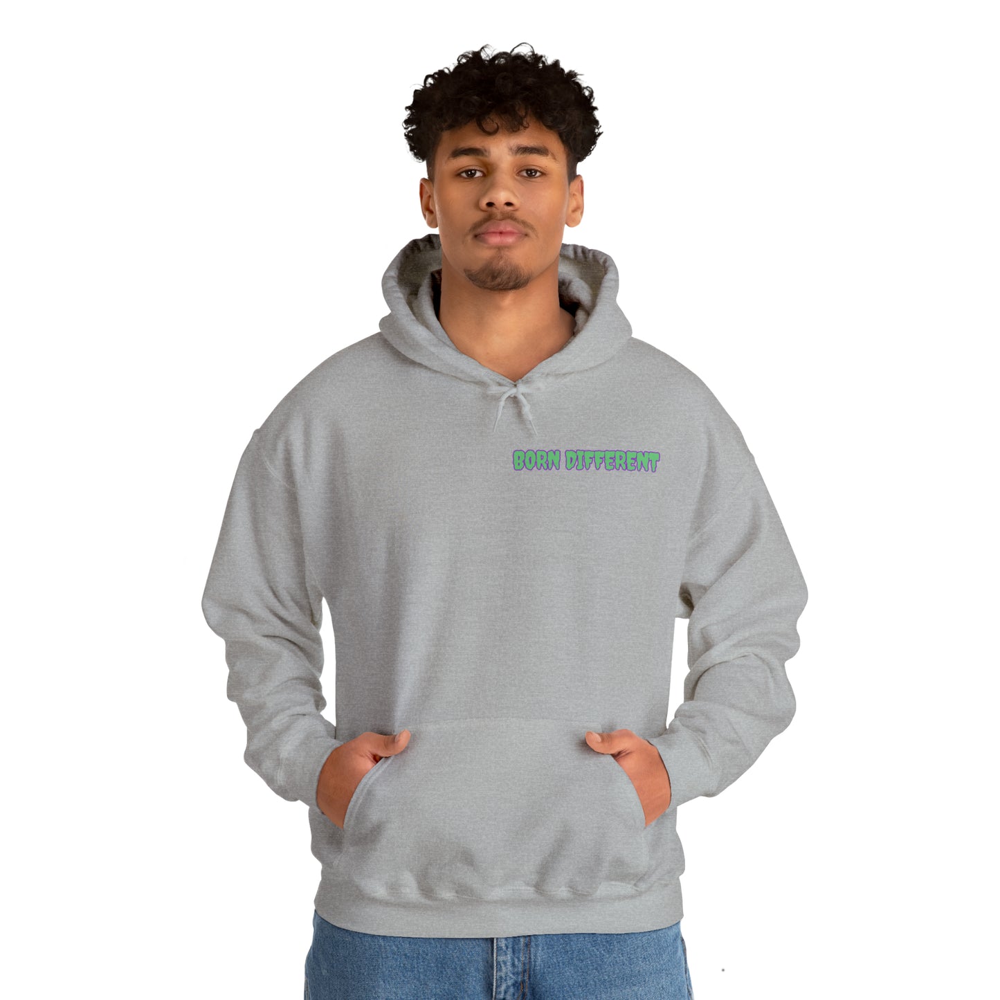 Born Different Logo Hoodie